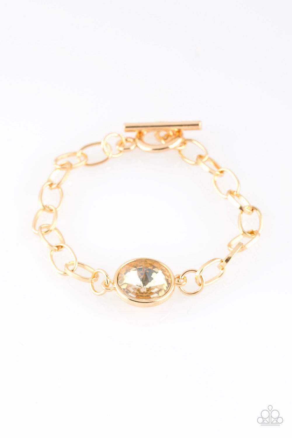 Paparazzi Accessories Bracelet All Aglitter - Gold
