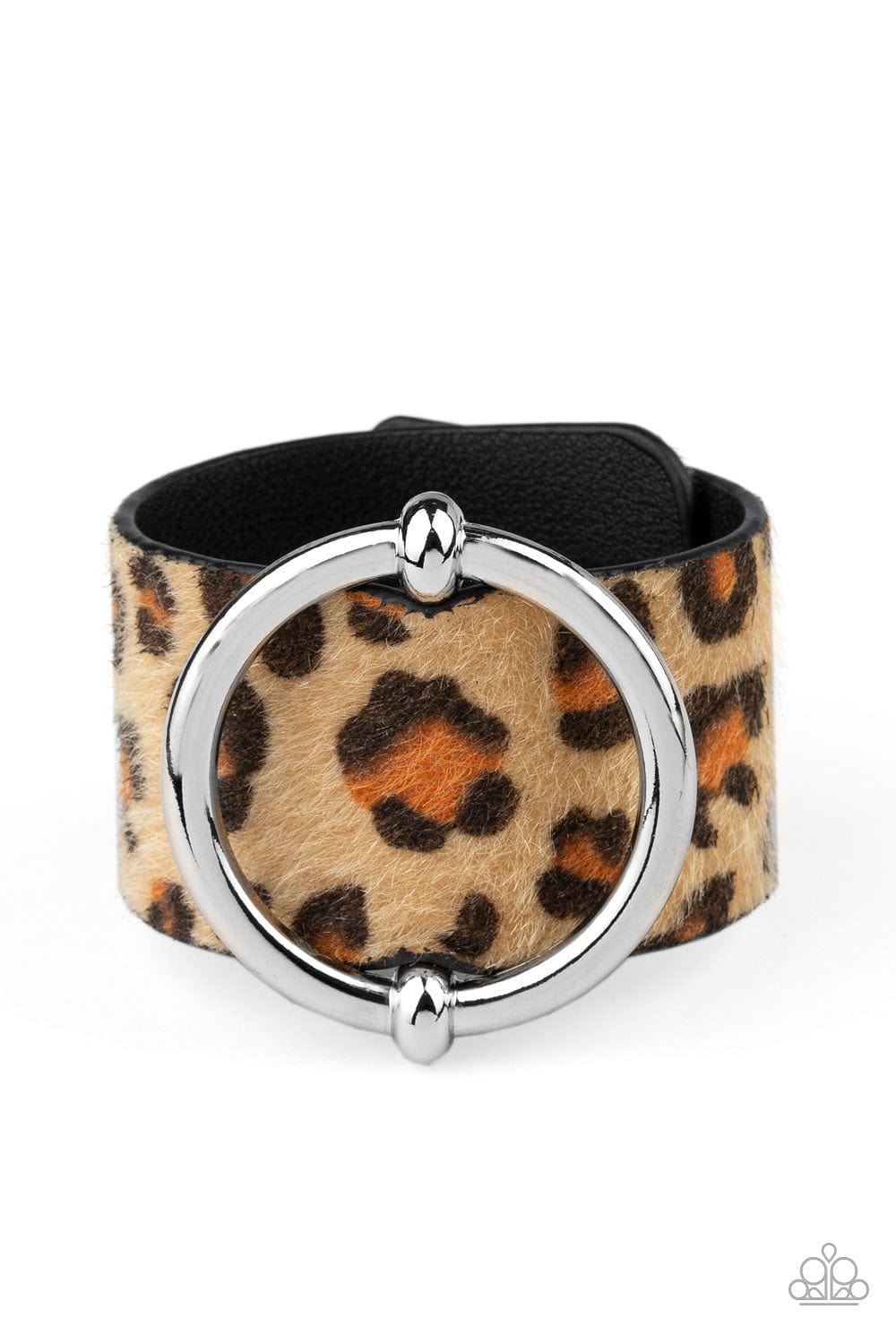 Paparazzi Accessories Bracelet Asking FUR Trouble - Brown