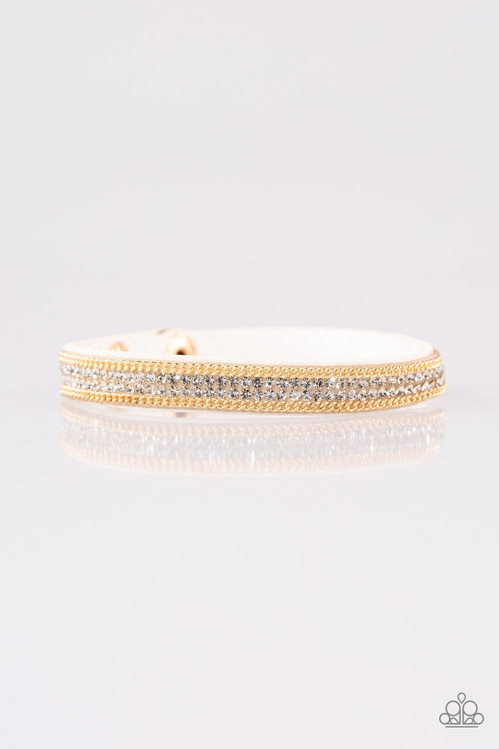Paparazzi Accessories Bracelet Babe Bling - White