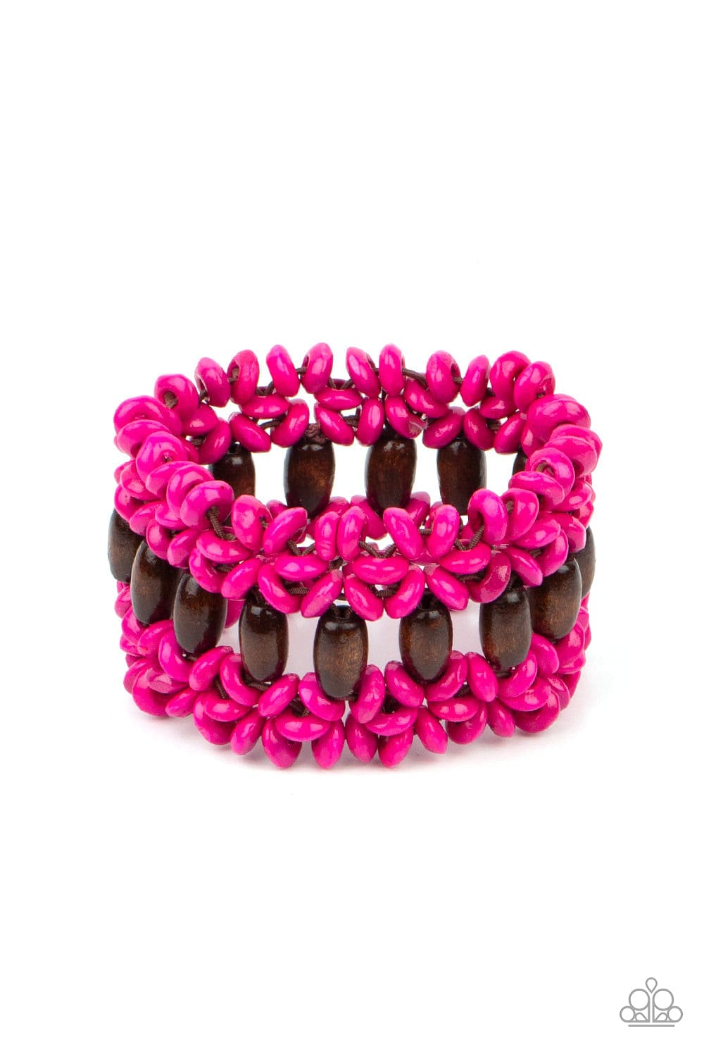 Paparazzi Accessories Bracelet Bali Beach Retreat - Pink