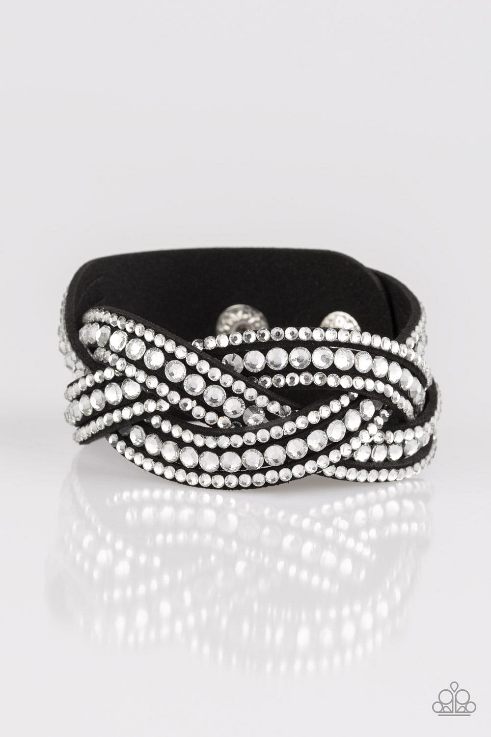 Paparazzi Accessories Bracelet Bring On The Bling - Black