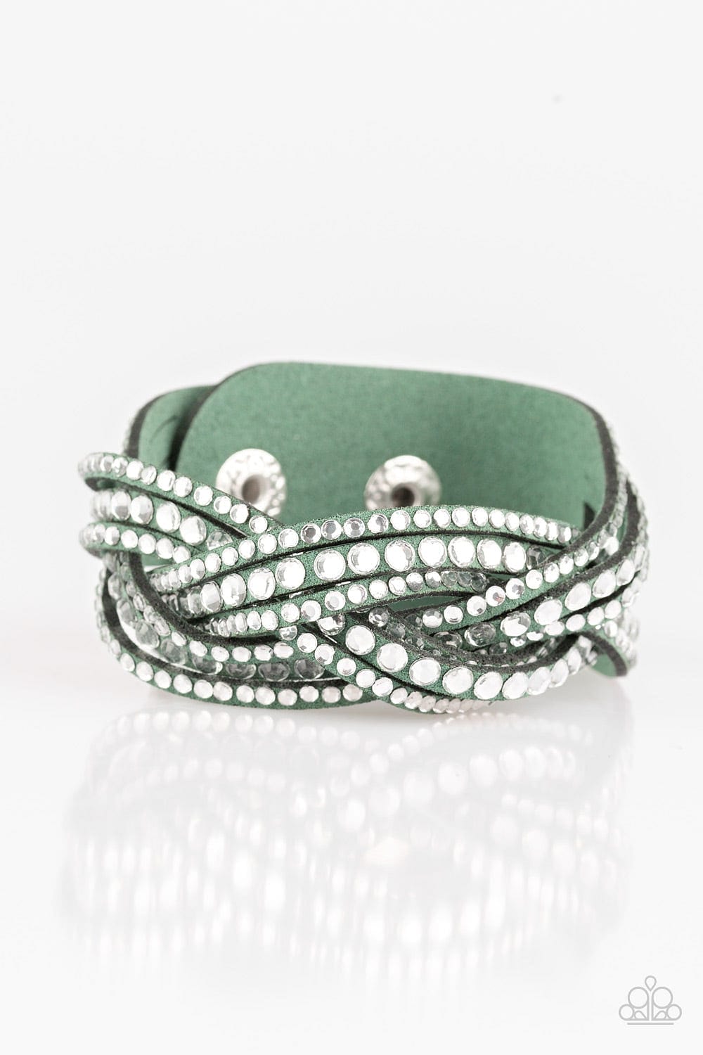 Paparazzi Accessories Bracelet Bring On The Bling - Green