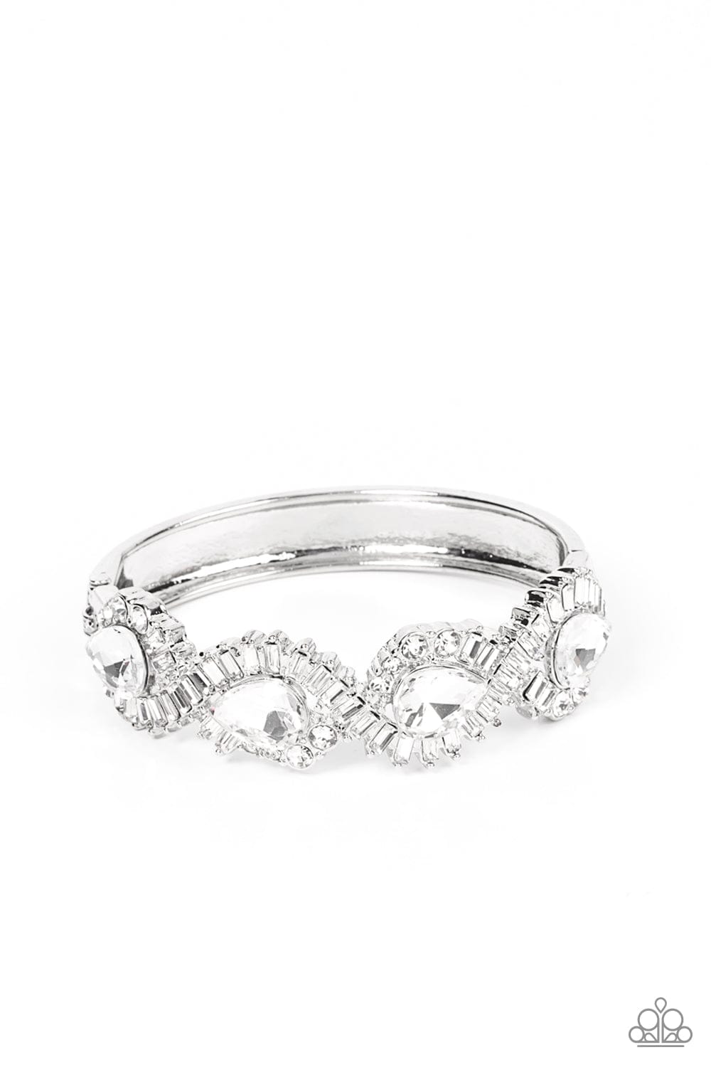 Paparazzi Accessories Bracelet For the Win - White