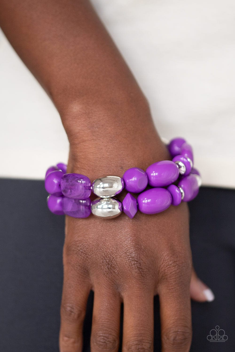 Paparazzi Accessories Bracelet Fruity Flavor - Purple