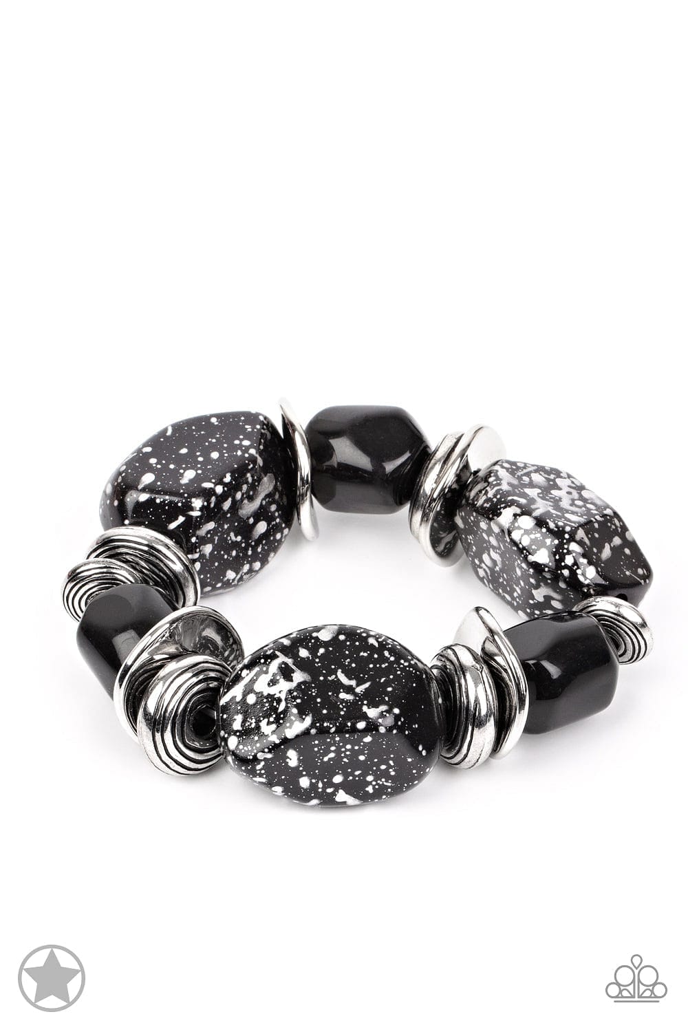 Paparazzi Accessories Bracelet Glaze of Glory - Black