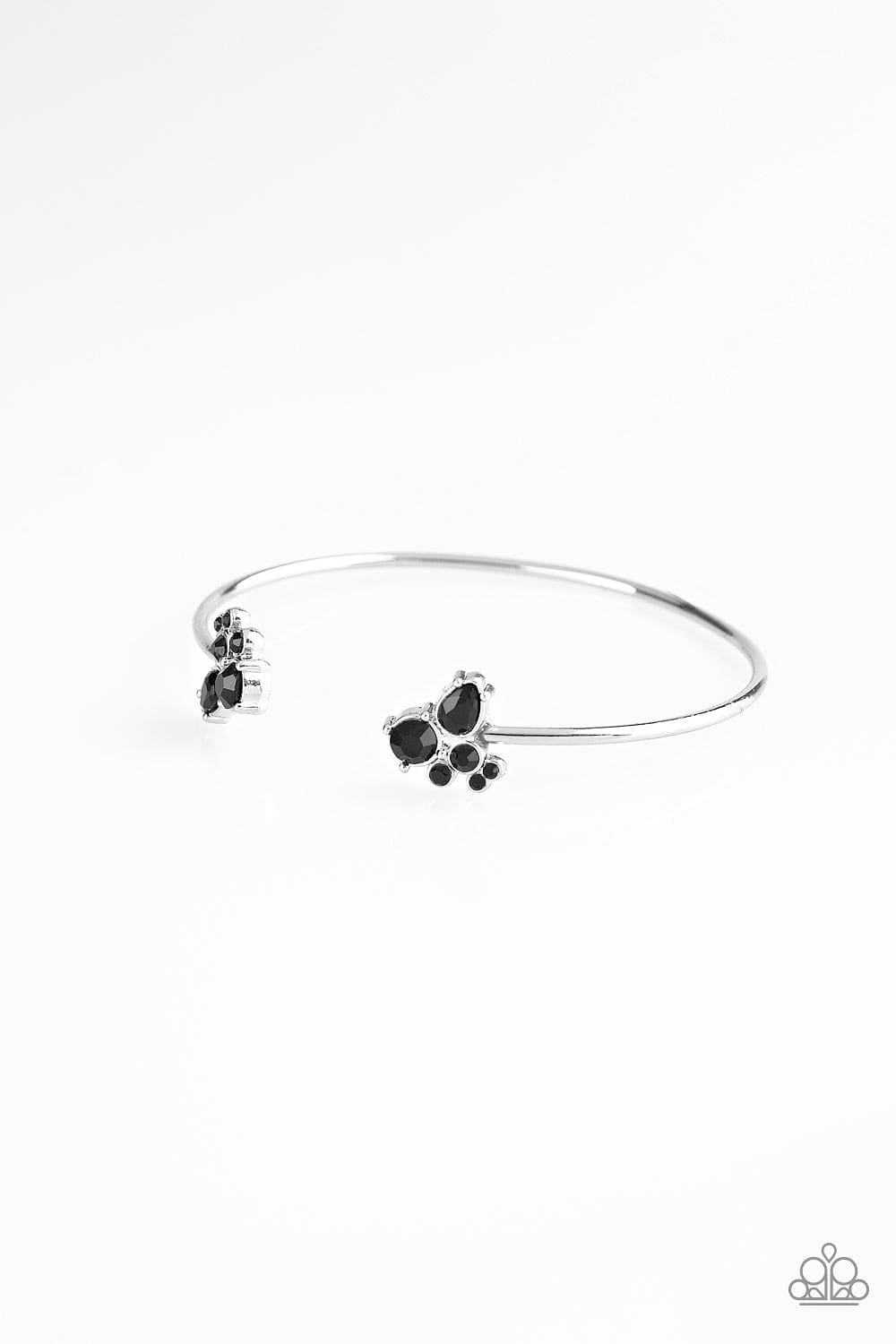 Paparazzi Accessories Bracelet Going For Glitter - Black