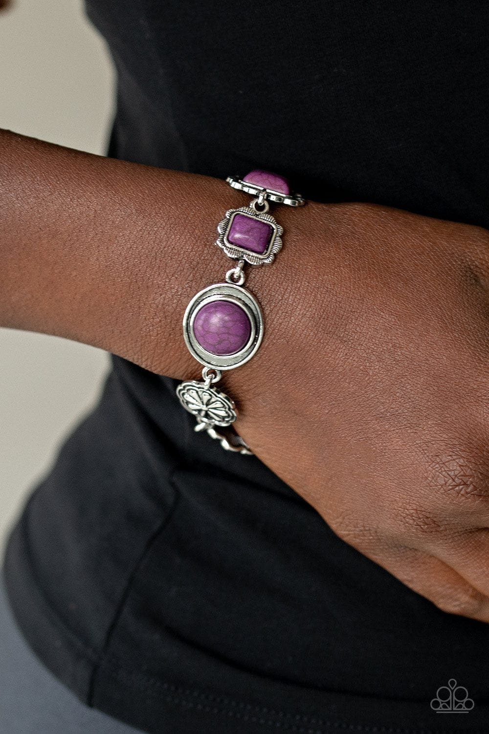 Paparazzi Accessories Bracelet Gorgeously Groundskeeper - Purple