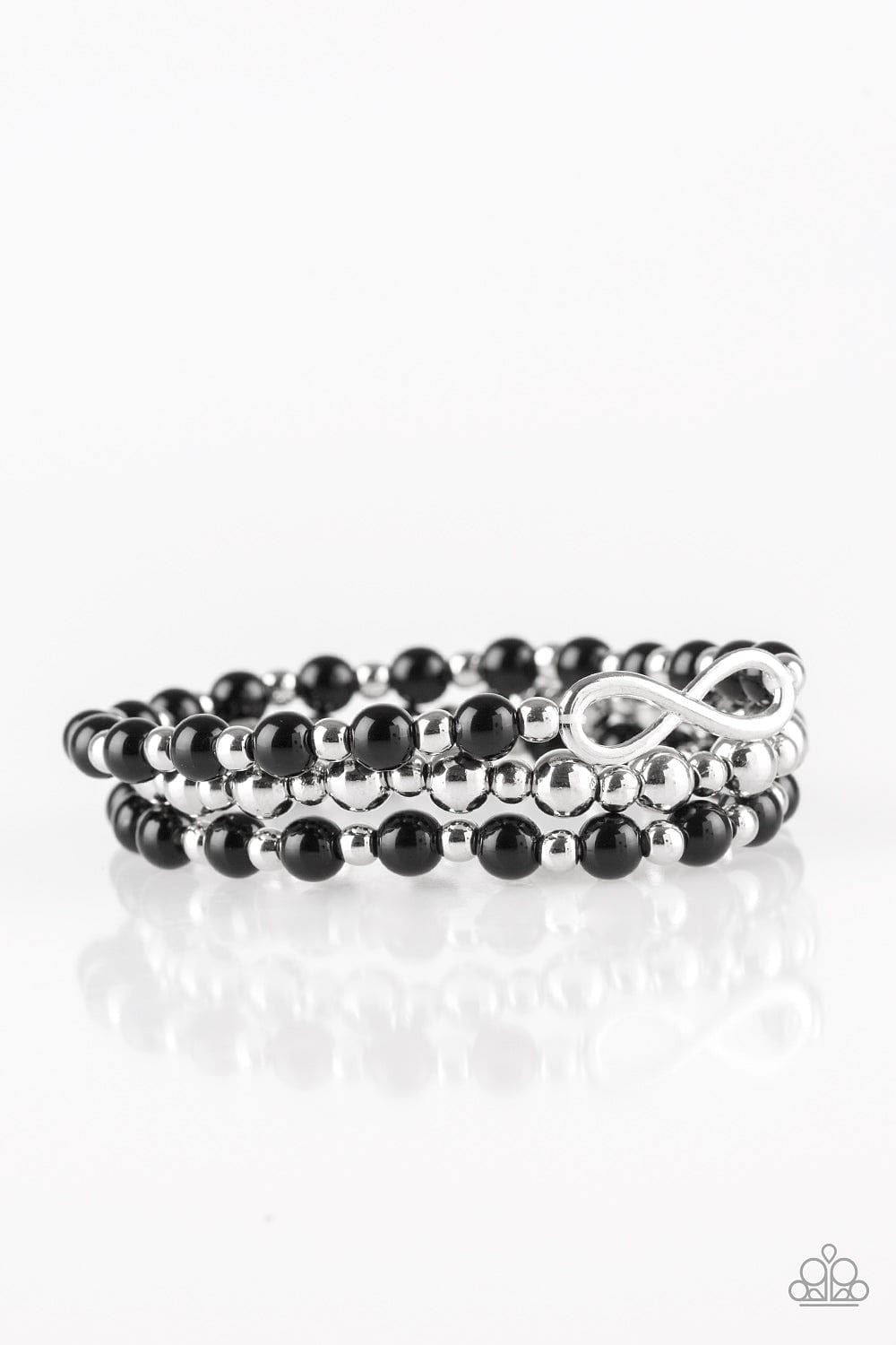 Paparazzi Accessories Bracelet Immeasurably Infinite - Black