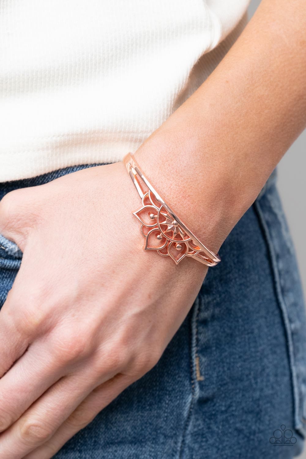 Paparazzi Accessories Bracelet Mandala Mindfulness - Copper
