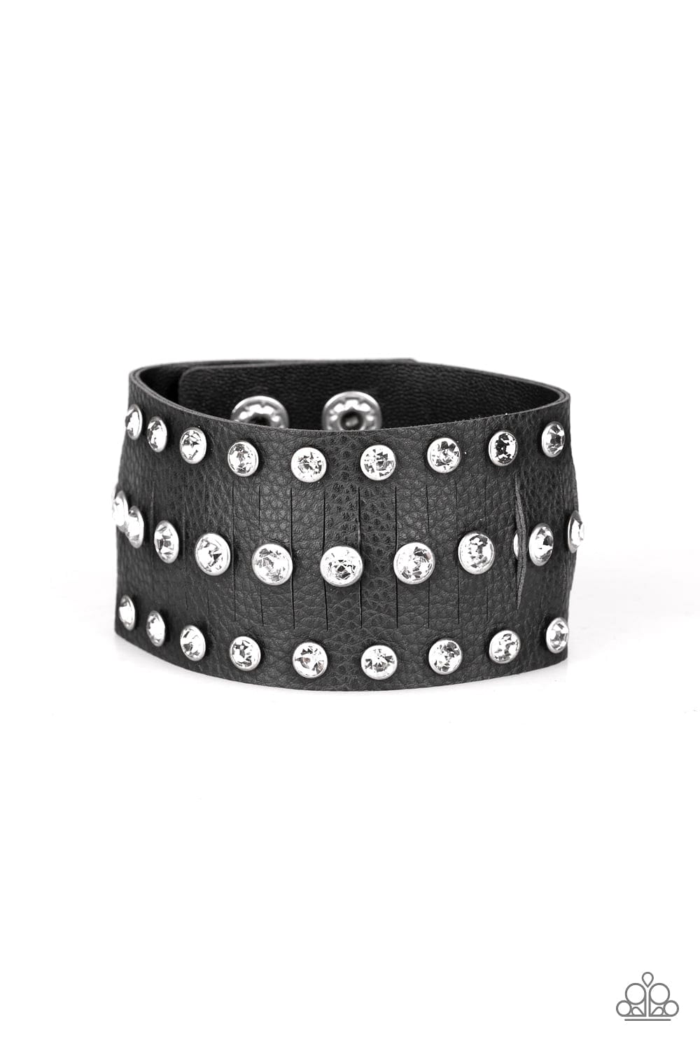 Paparazzi Accessories Bracelet Now Taking The Stage - Black