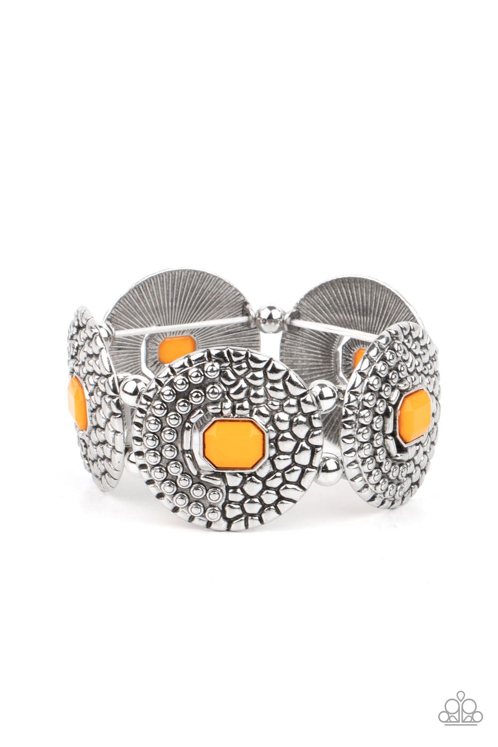 Paparazzi Accessories Bracelet Prismatic Prowl - Orange