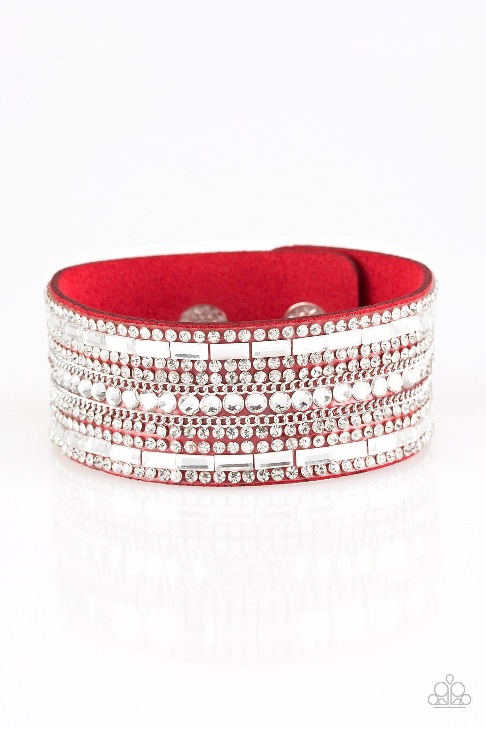 Paparazzi Accessories Bracelet Rebel Radiance - Red