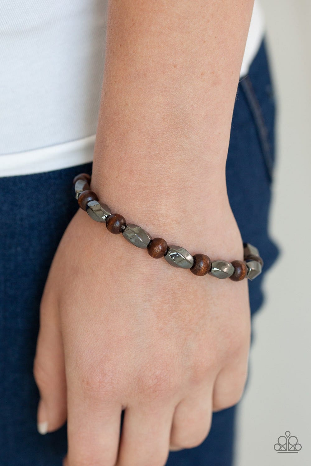 Paparazzi Accessories Bracelet Resilient - Brown
