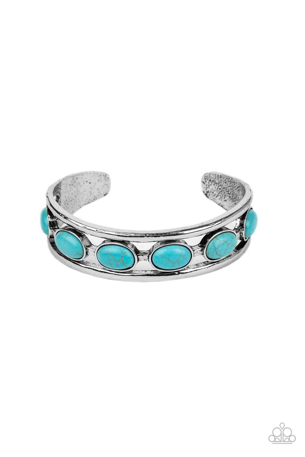 Paparazzi Accessories Bracelet River Rock Canyons - Blue