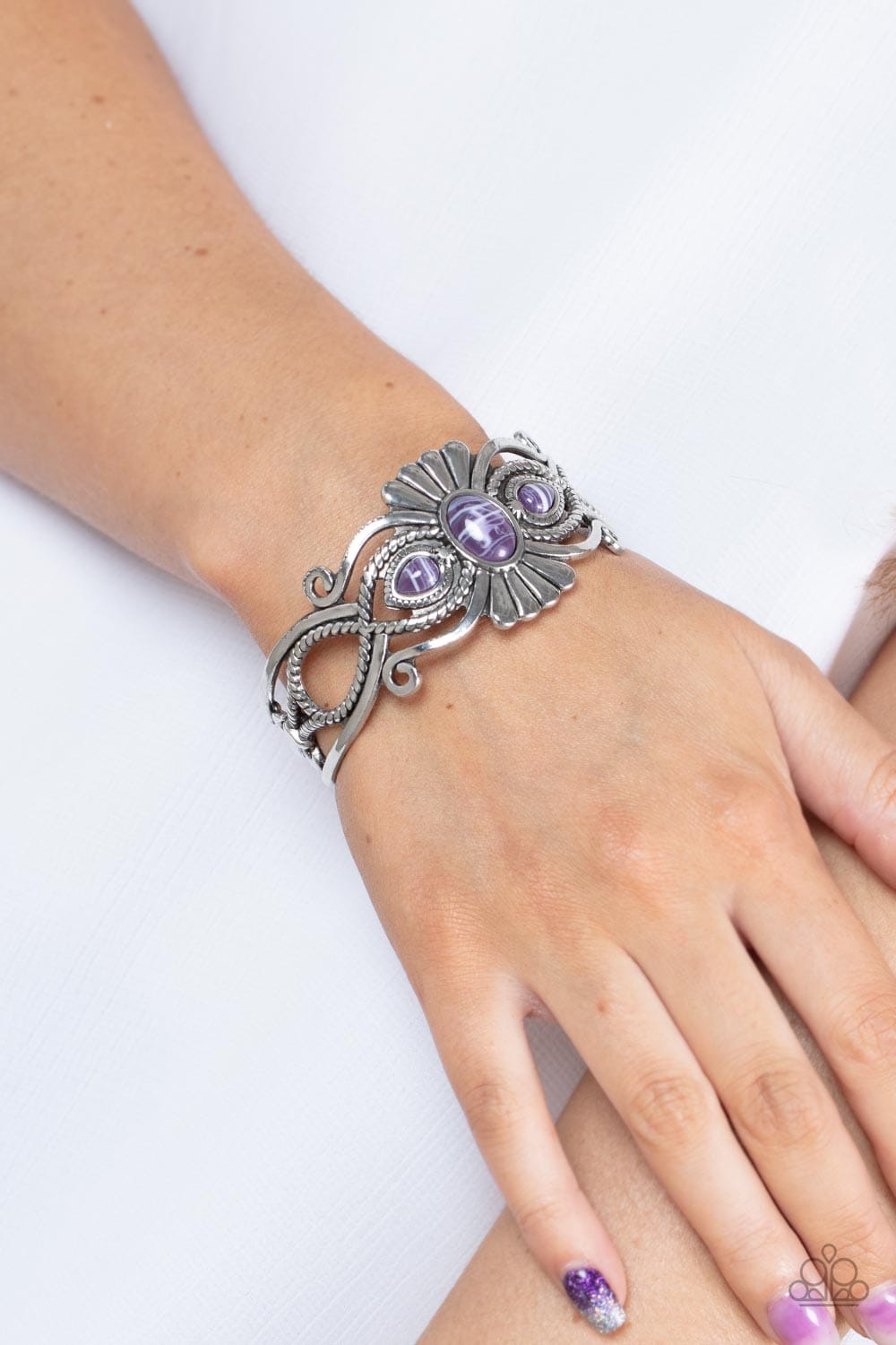 Paparazzi Accessories Bracelet Rural Rumination - Purple
