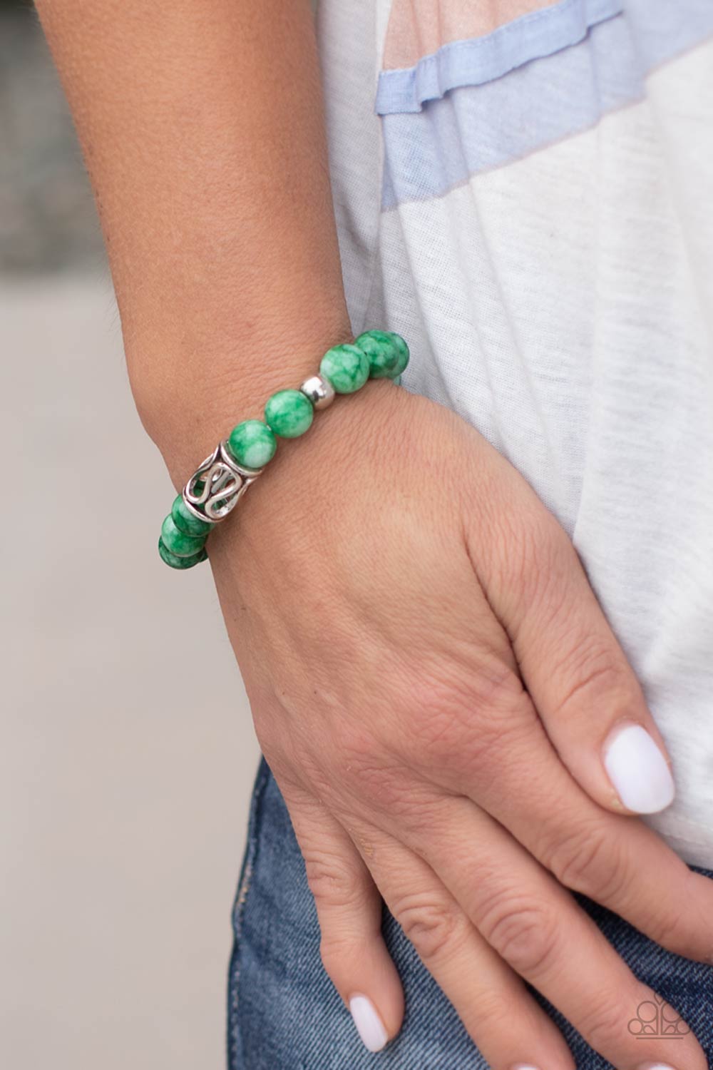 Paparazzi Accessories Bracelet Soothes The Soul - Green
