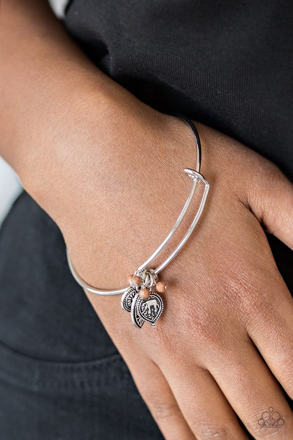 Paparazzi Accessories Bracelet The Elephant In The Room - Brown