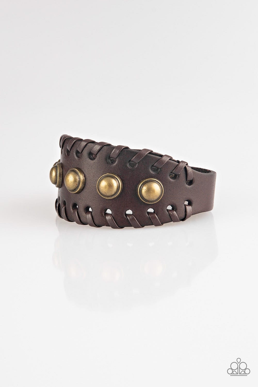 Paparazzi Accessories Bracelet Urban Cowboy - Brown
