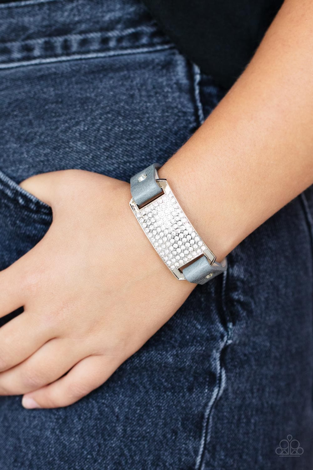 Paparazzi Accessories Bracelet Urban Rivalry - Silver