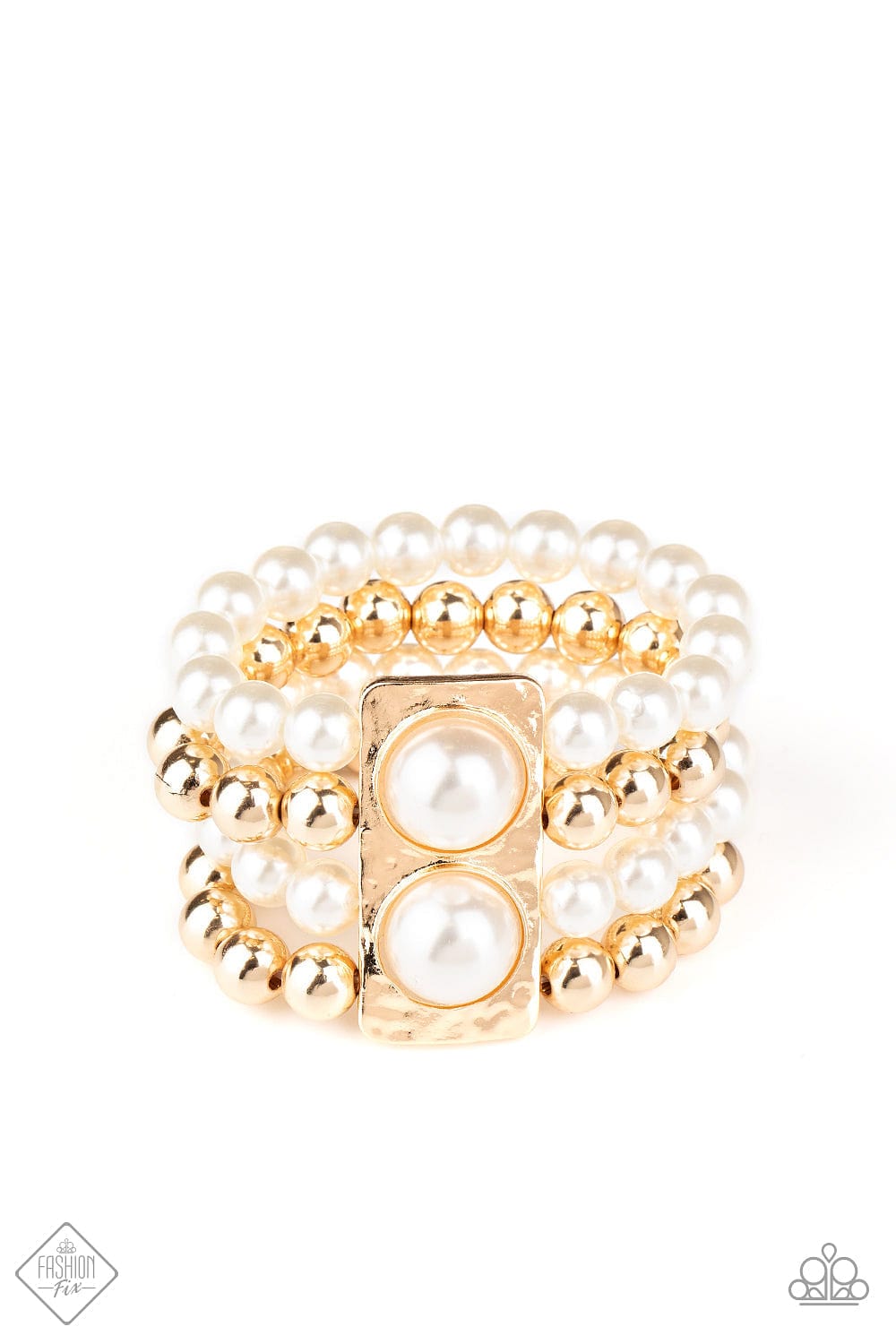 Paparazzi Accessories Bracelet WEALTH-Conscious - Gold