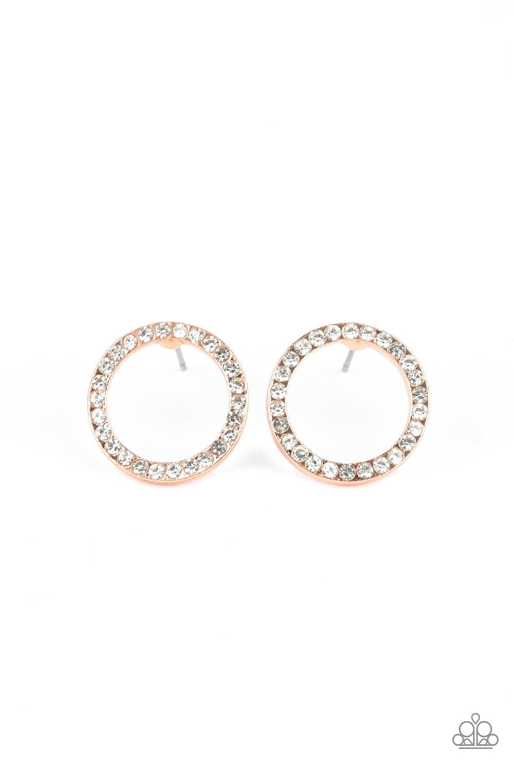 Paparazzi Accessories Earring 5th Ave Angel - Copper