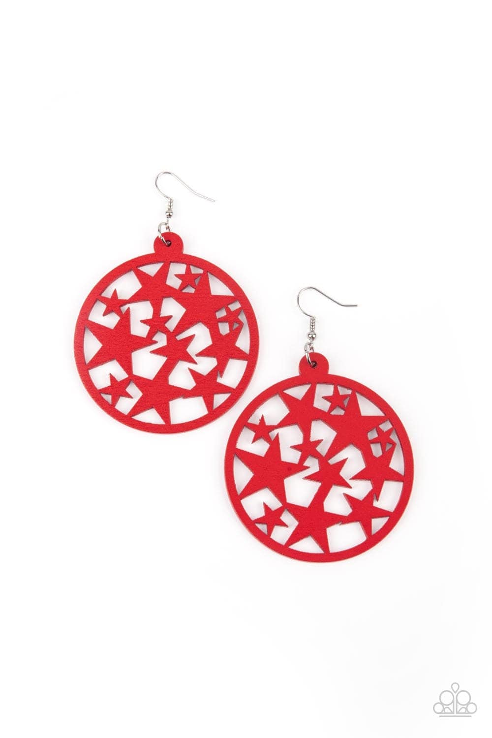 Paparazzi Accessories Earring Cosmic Paradise - Red
