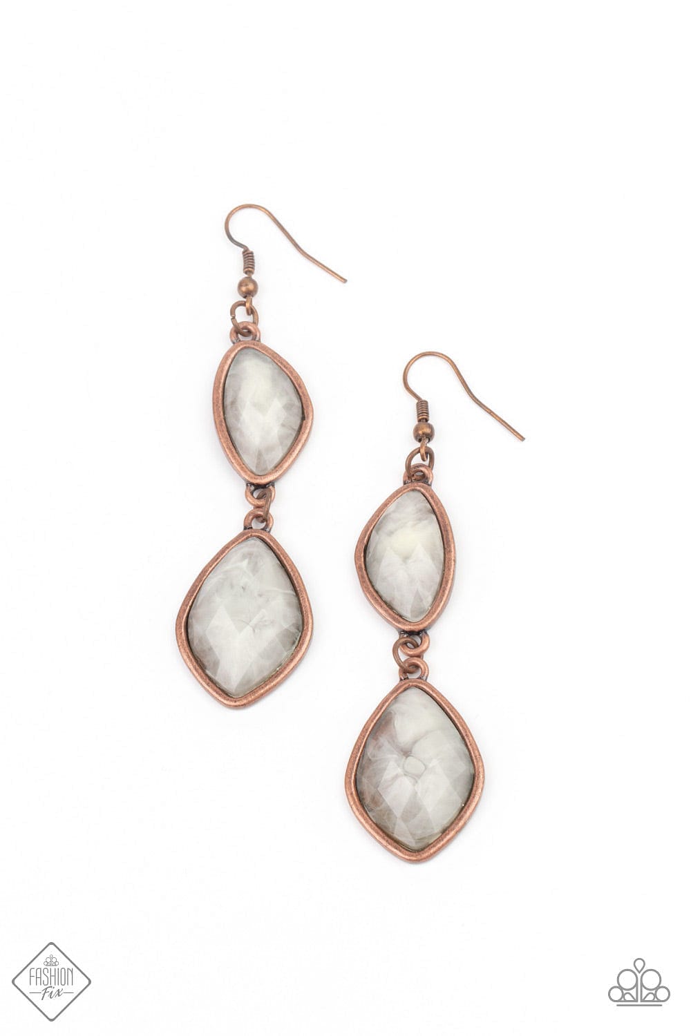 Paparazzi Accessories Earring The Oracle Has Spoken - Copper