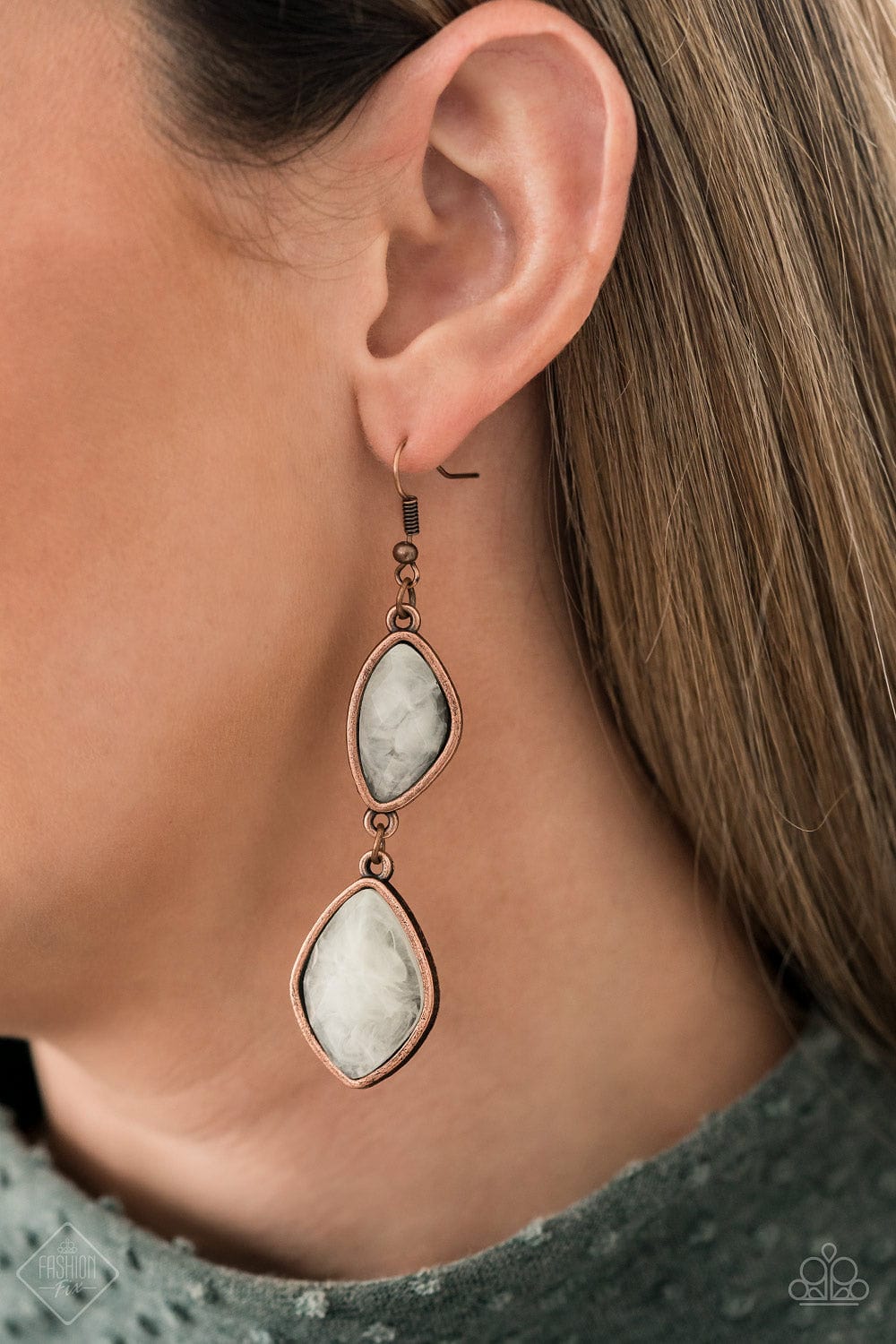 Paparazzi Accessories Earring The Oracle Has Spoken - Copper
