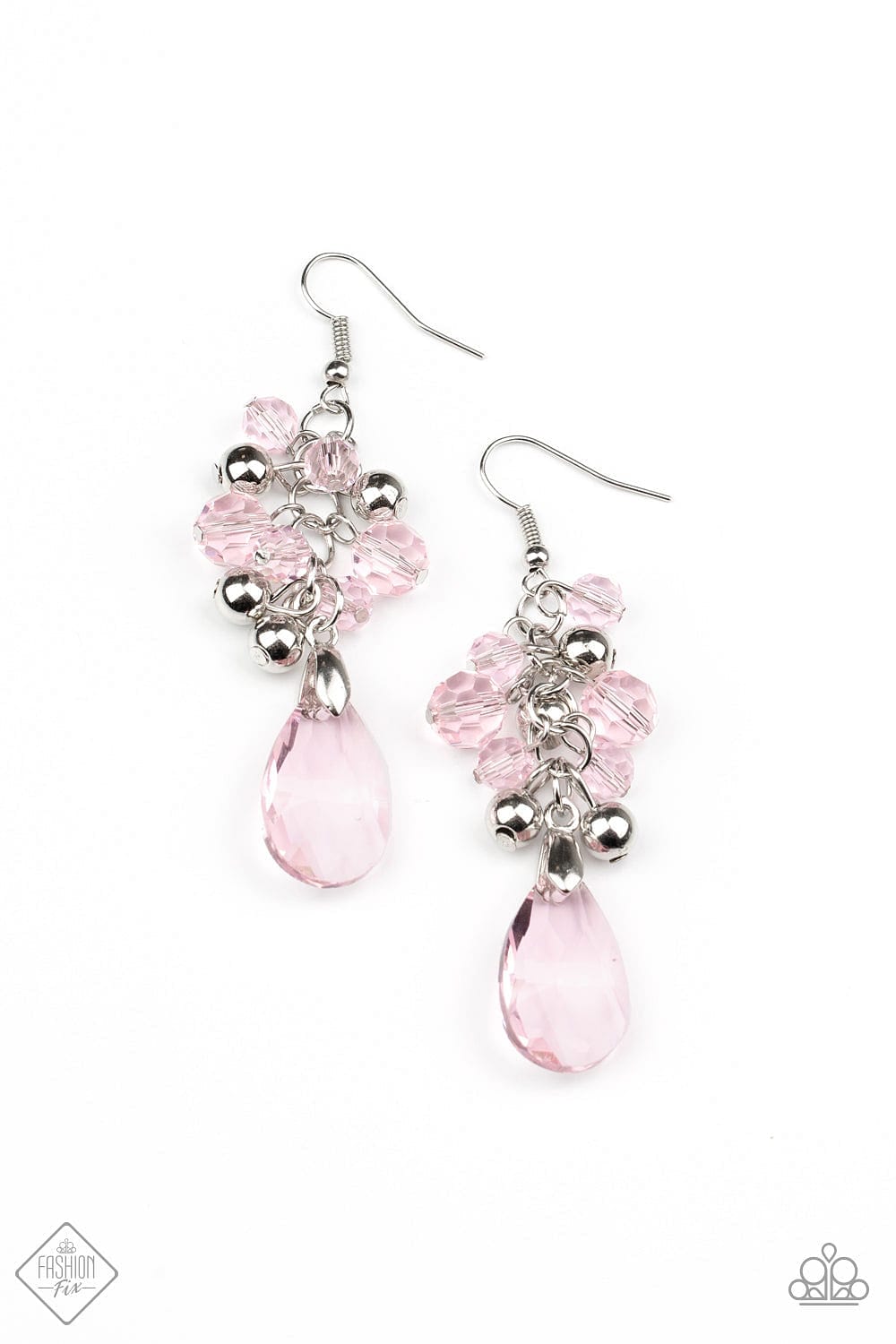 Paparazzi Accessories Earrings Before and AFTERGLOW - Pink
