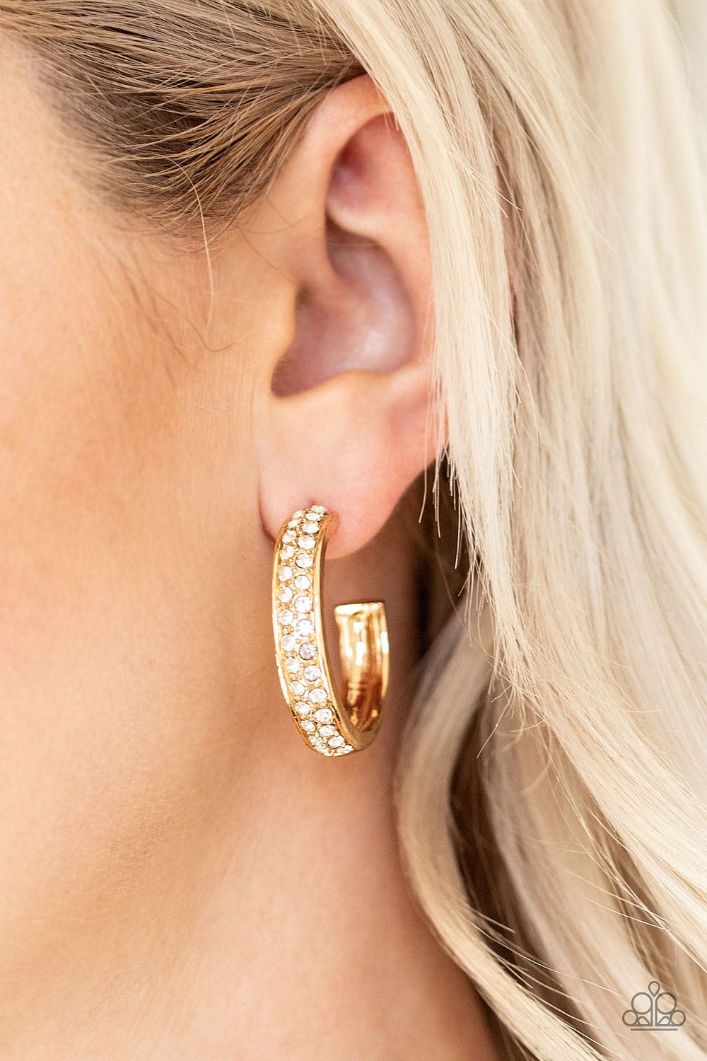 Paparazzi Accessories Earrings Cash Flow - Gold