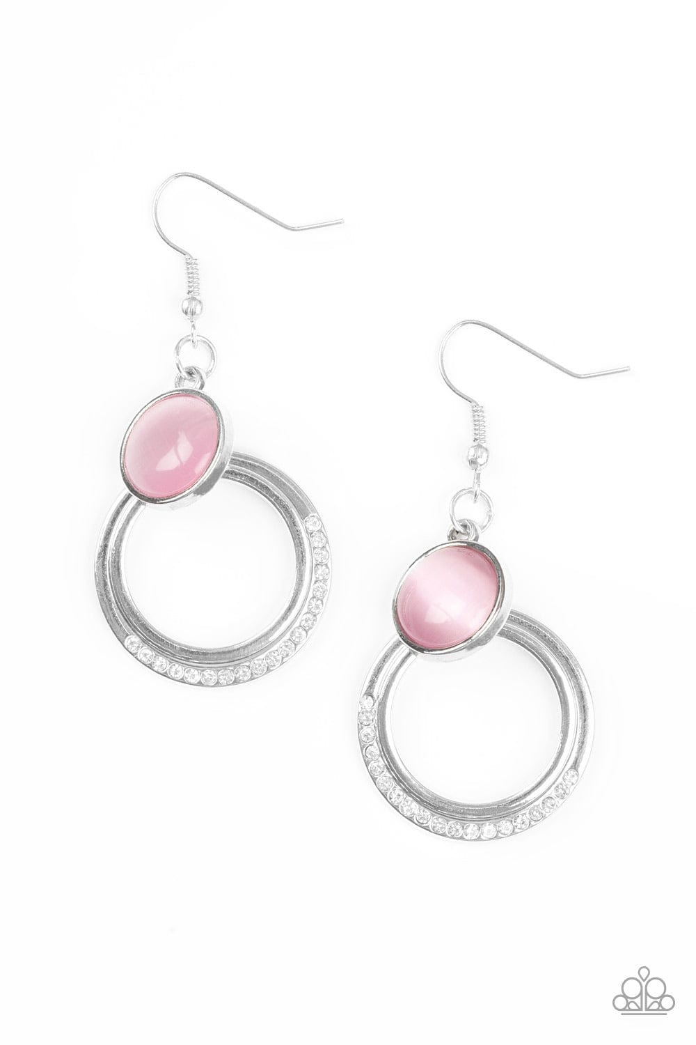 Paparazzi Accessories Earrings Dreamily Dreamland - Pink