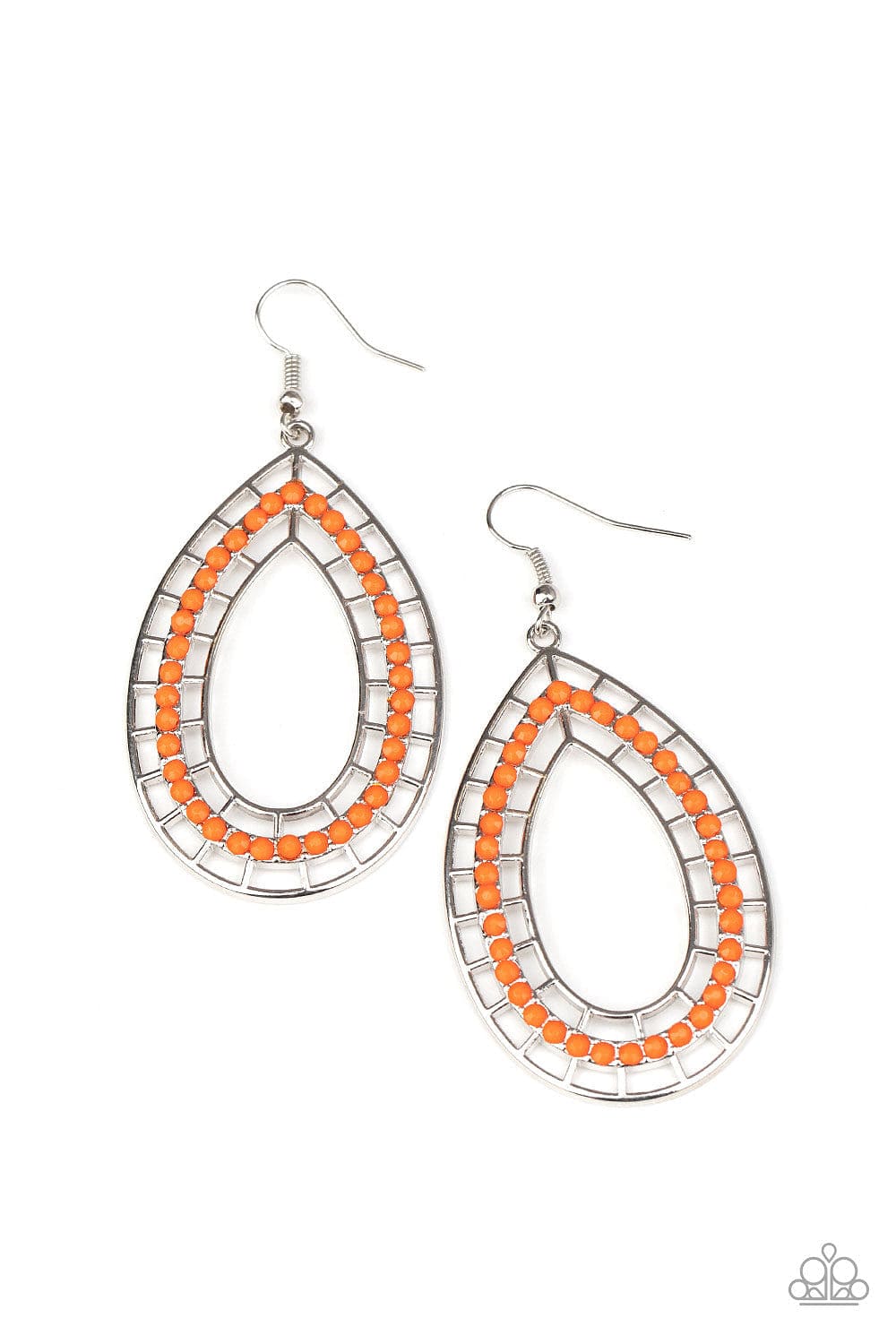 Paparazzi Accessories Earrings Fruity Fiesta - Orange