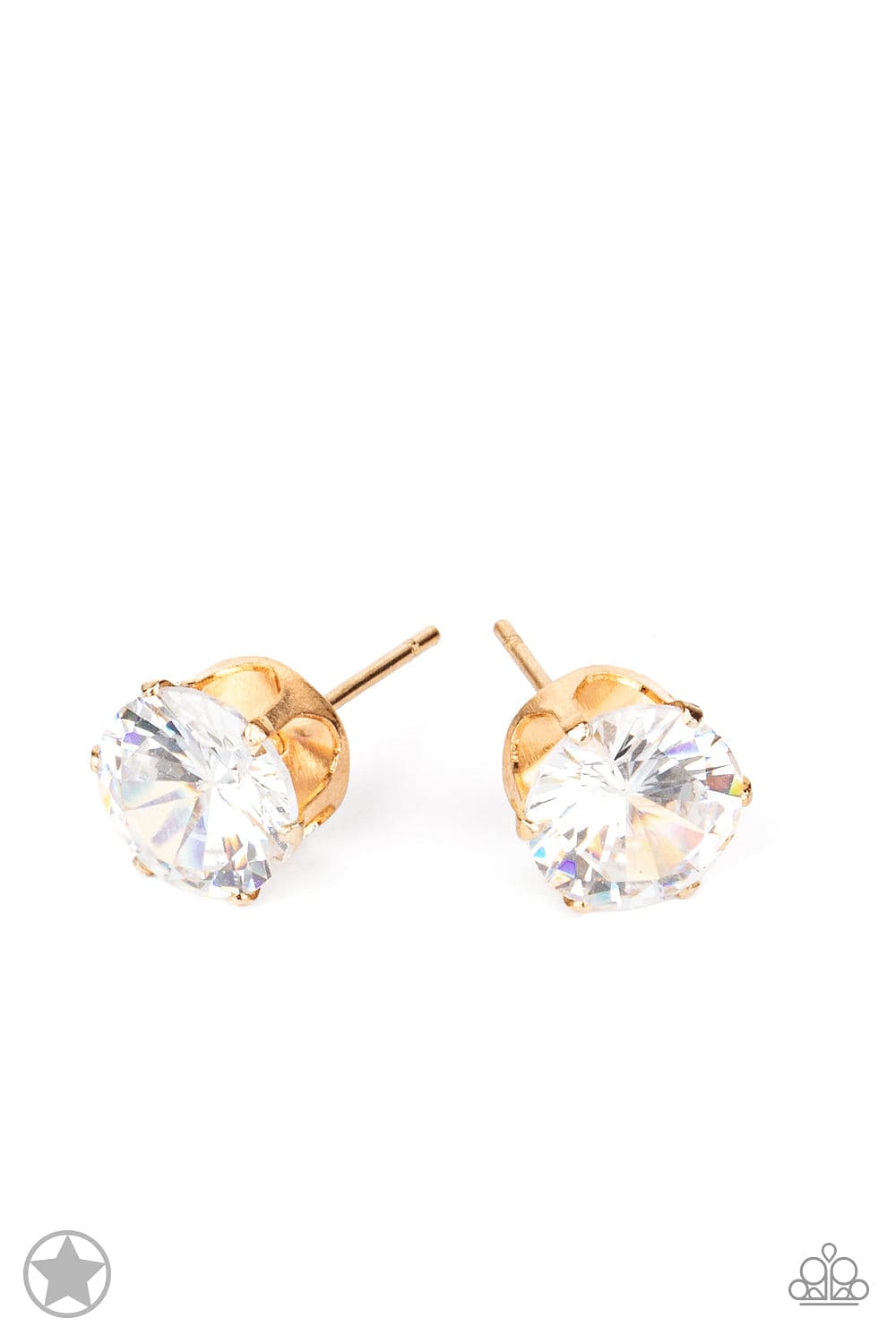 Paparazzi Accessories Earrings Just In TIMELESS - Gold