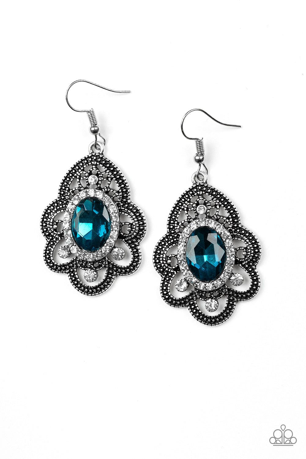 Paparazzi Accessories Earrings Reign Supreme - Blue
