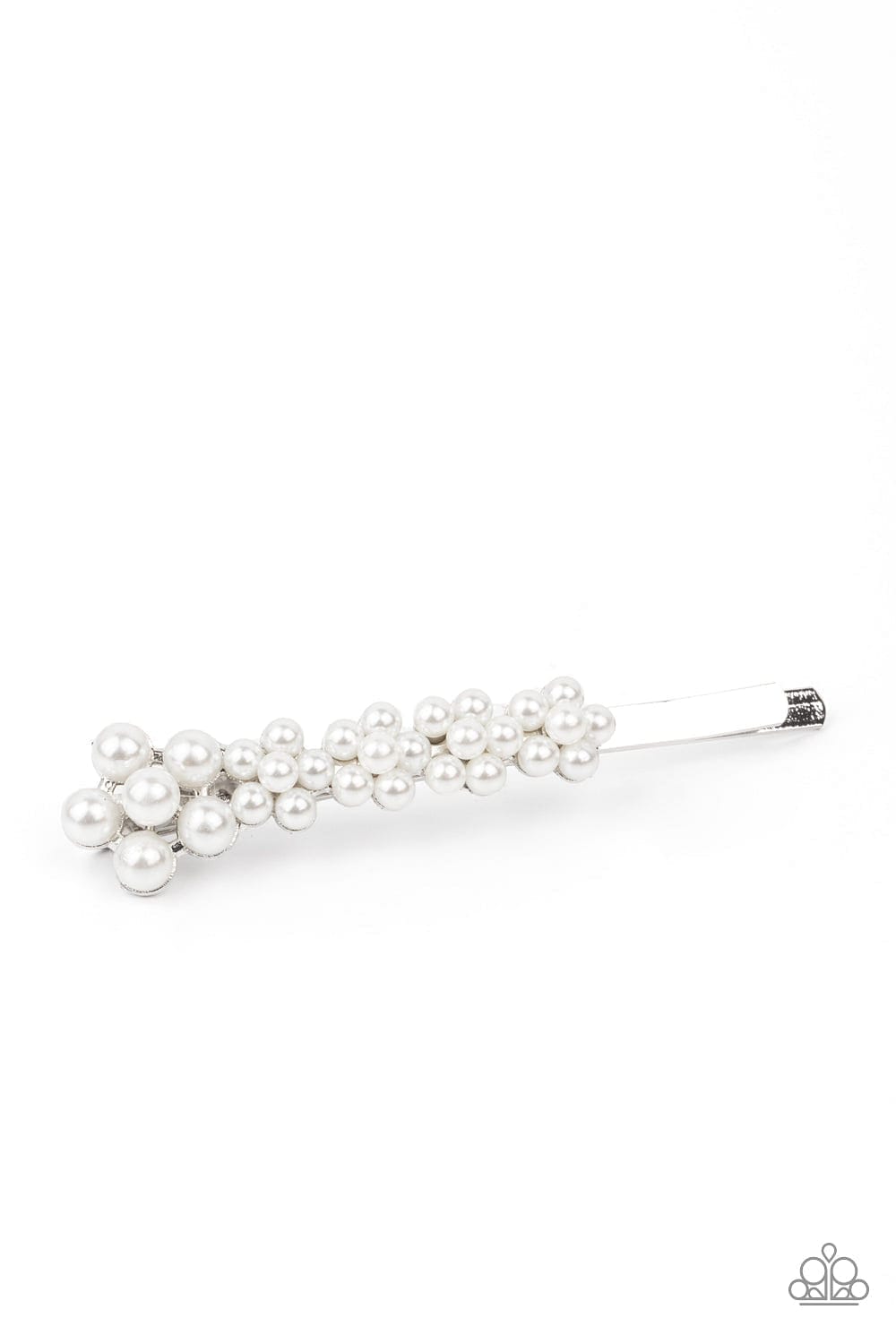 Paparazzi Accessories Hair Accessories Pearl Patrol - White