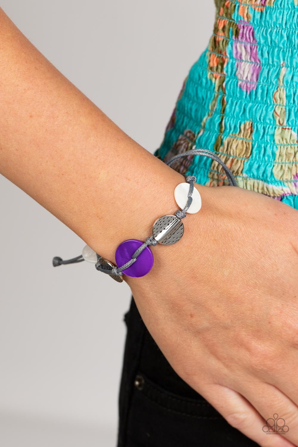 Paparazzi Accessories Jewelry Shore Up - Purple