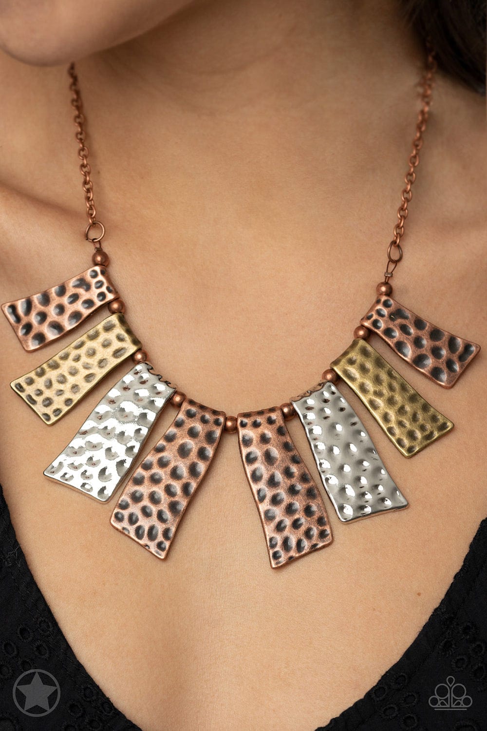 Paparazzi Accessories Necklace A Fan of the Tribe