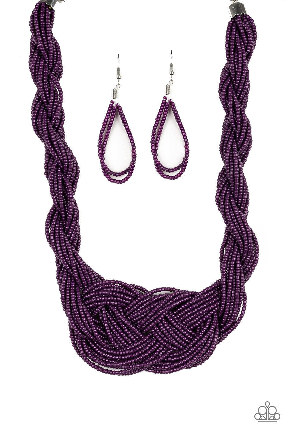 Paparazzi Accessories Necklace A Standing Ovation - Purple