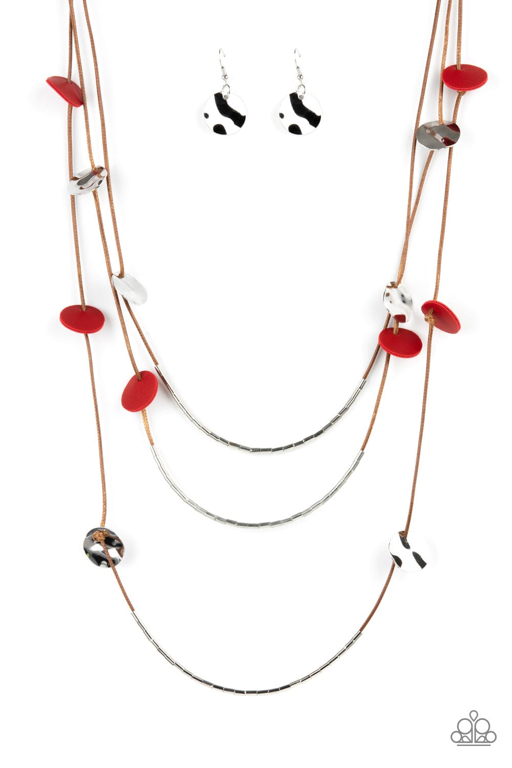 Paparazzi Accessories Necklace Alluring Luxe - Red