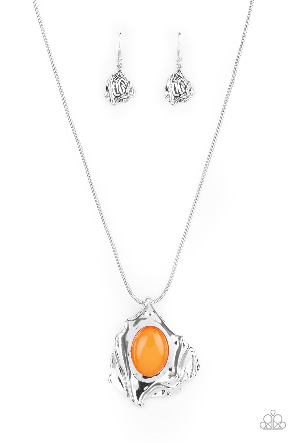 Paparazzi Accessories Necklace Amazon Amulet - Orange