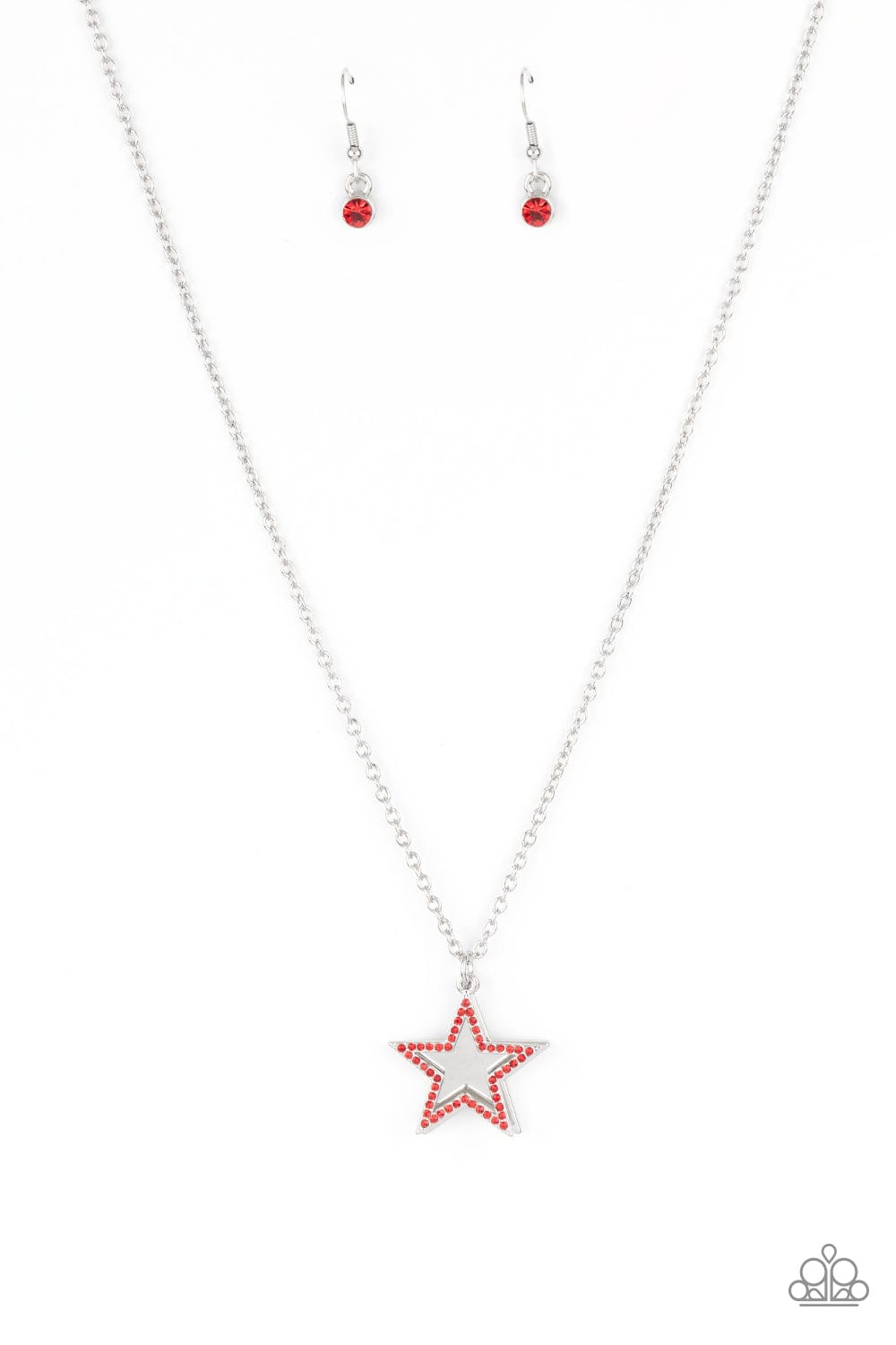 Paparazzi Accessories Necklace American Anthem - Red