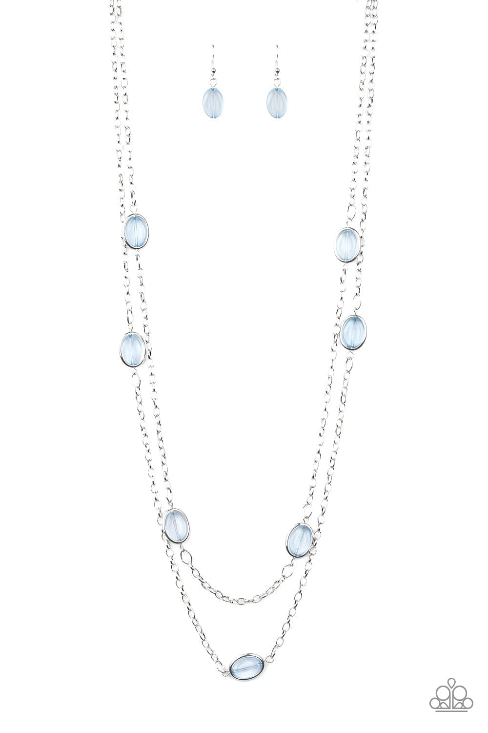 Paparazzi Accessories Necklace Back For More - Blue