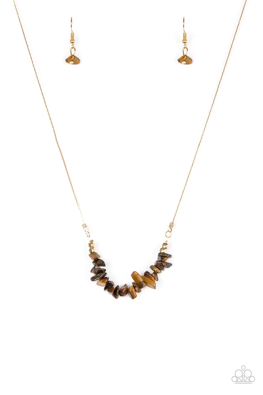 Paparazzi Accessories Necklace Back To Nature - Brown