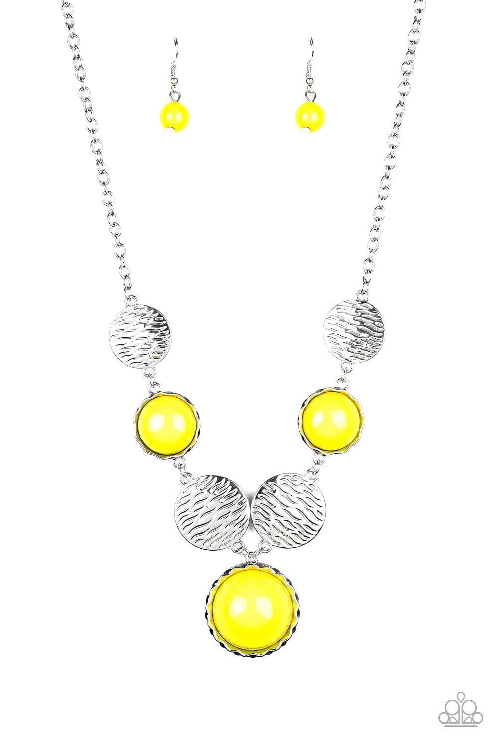 Paparazzi Accessories Necklace Bohemian Bombshell - Yellow