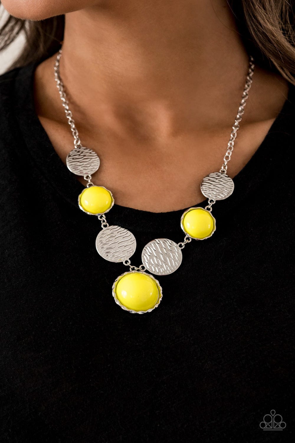 Paparazzi Accessories Necklace Bohemian Bombshell - Yellow