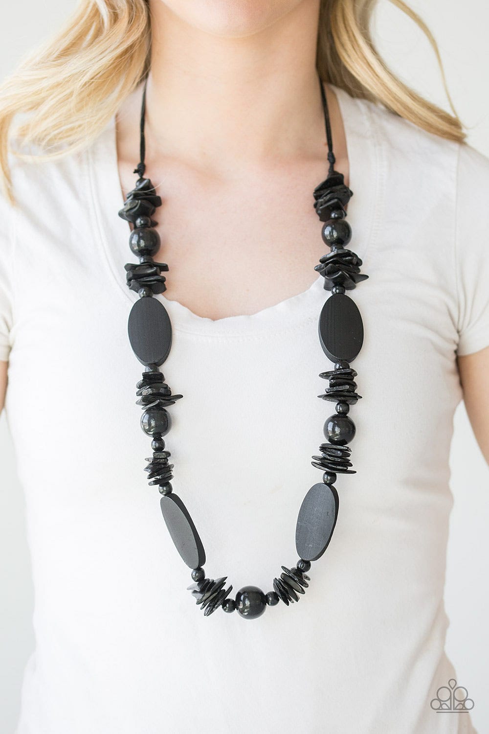 Paparazzi Accessories Necklace Carefree Cococay - Black