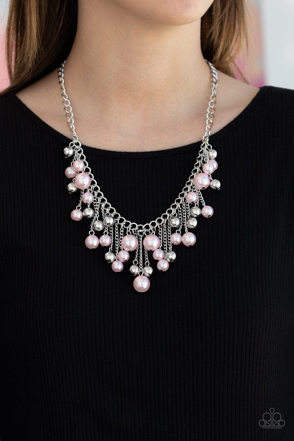 Paparazzi Accessories Necklace City Celebrity - Pink