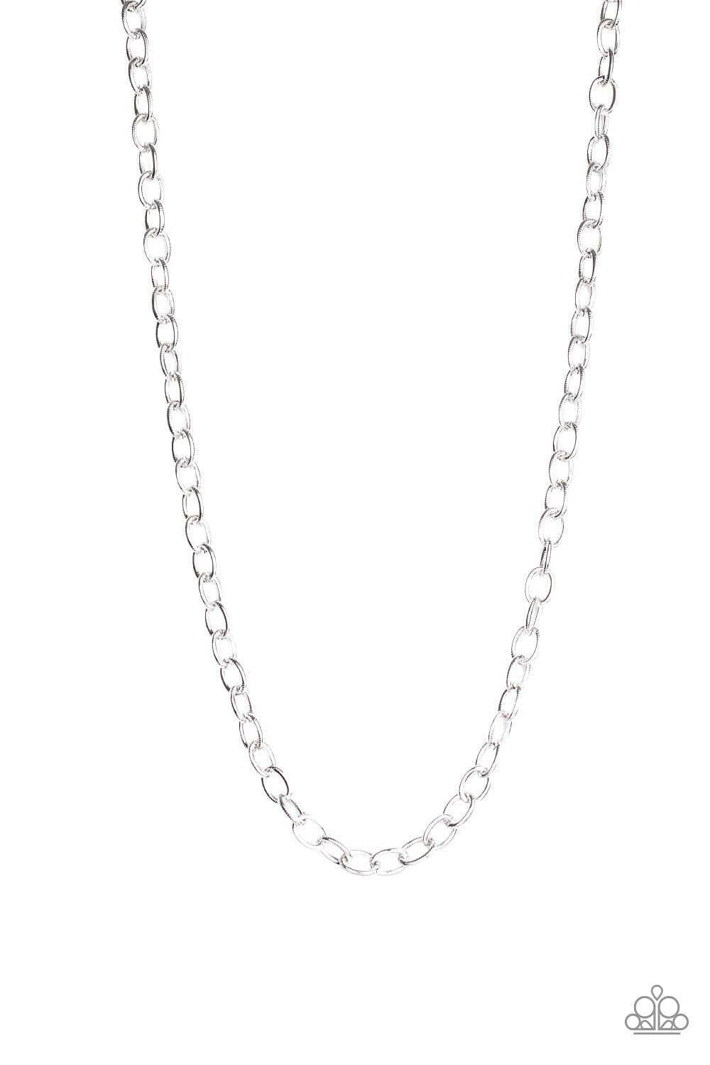 Paparazzi Accessories Necklace Courtside Seats - Silver