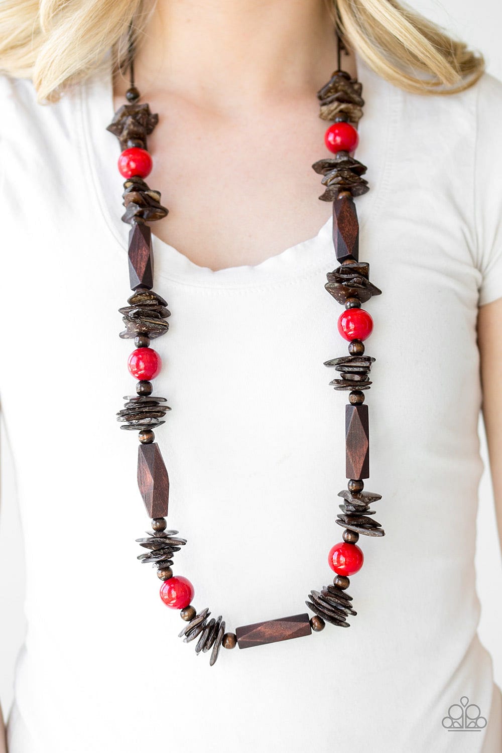 Paparazzi Accessories Necklace Cozumel Coast - Red