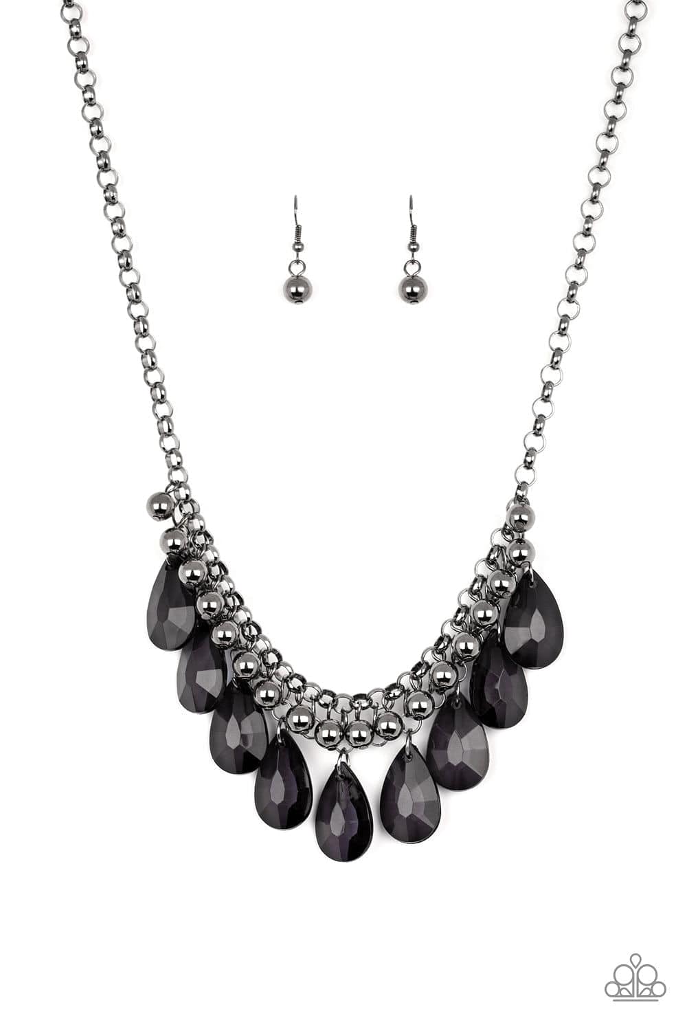 Paparazzi Accessories Necklace Fashionista Flair - Black